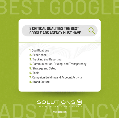 best google ads agency qualities