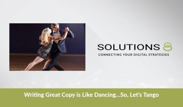 Writing Great Copy is Like Dancing…So, Let’s Tango