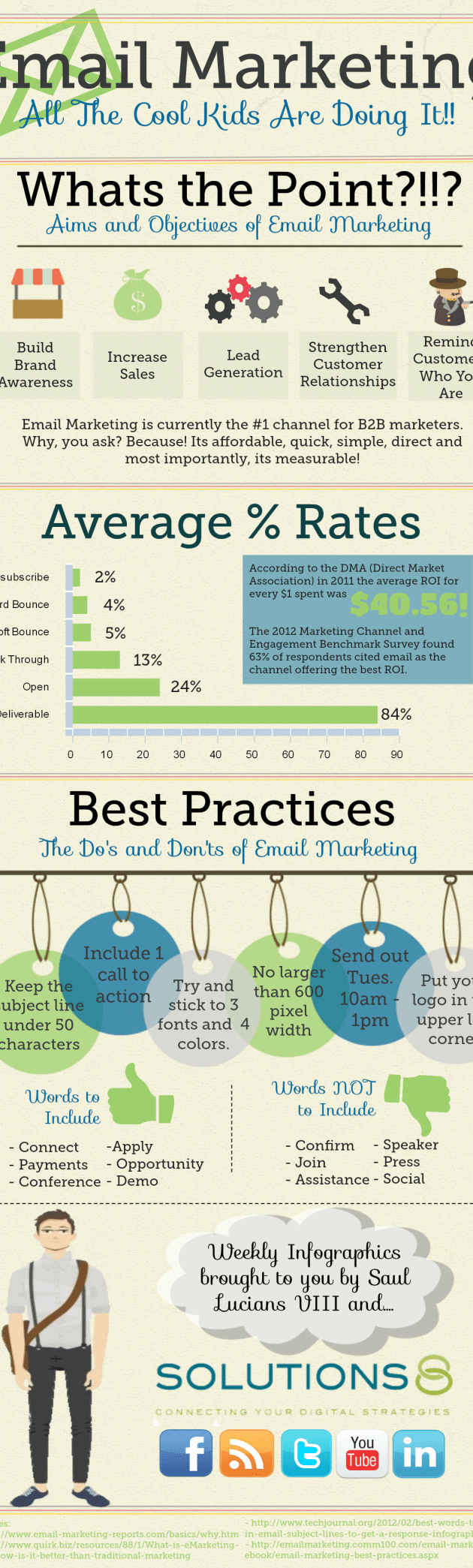 Email Marketing Infographic - Solutions 8
