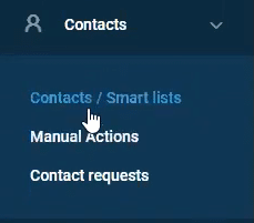 find your contacts in GoHighLevel