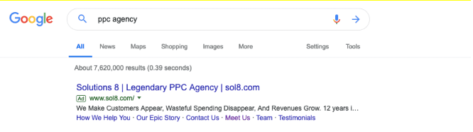 Google Ads Search Campaign