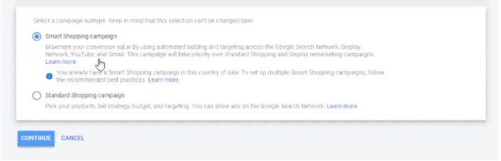 Google Ads for eCommerce - Smart Shopping