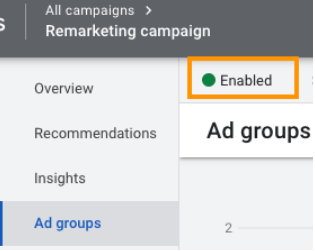 Google Ads remarketing campaign tutorial - enable your remarketing campaign
