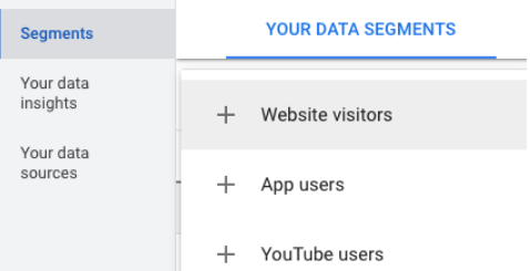 Google Ads remarketing campaign tutorial - segmenting website visitors