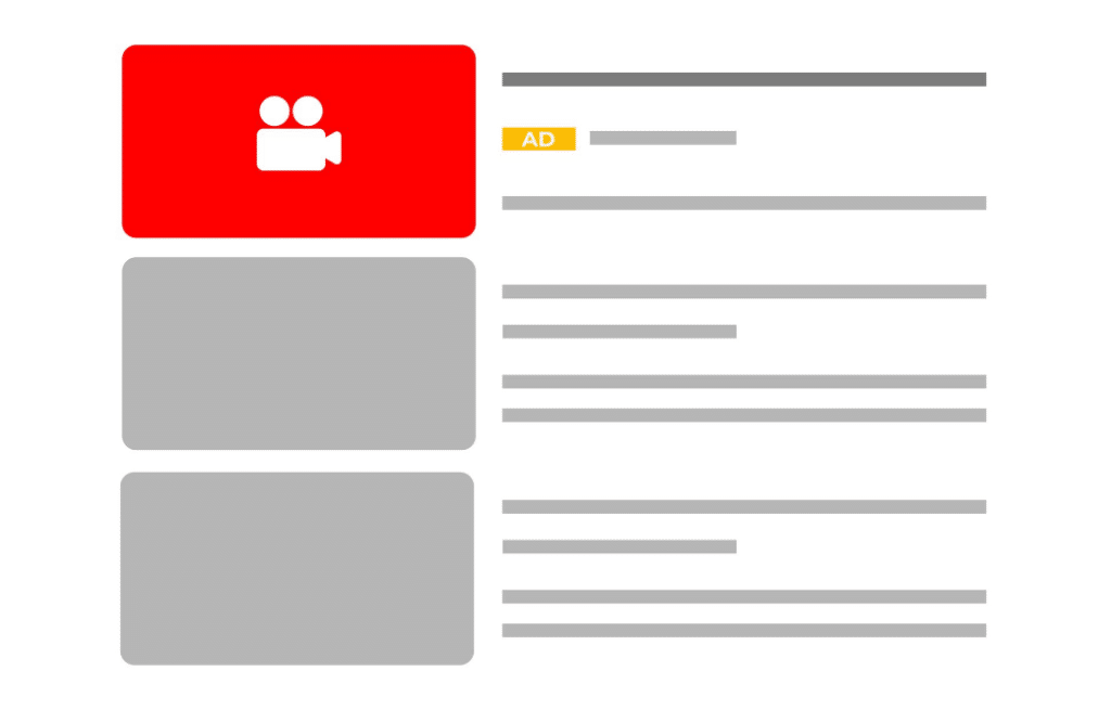 YouTube video discovery ads