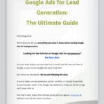 Thumbnail Image-Google Ads for Lead Generation The Ultimate Guide doc