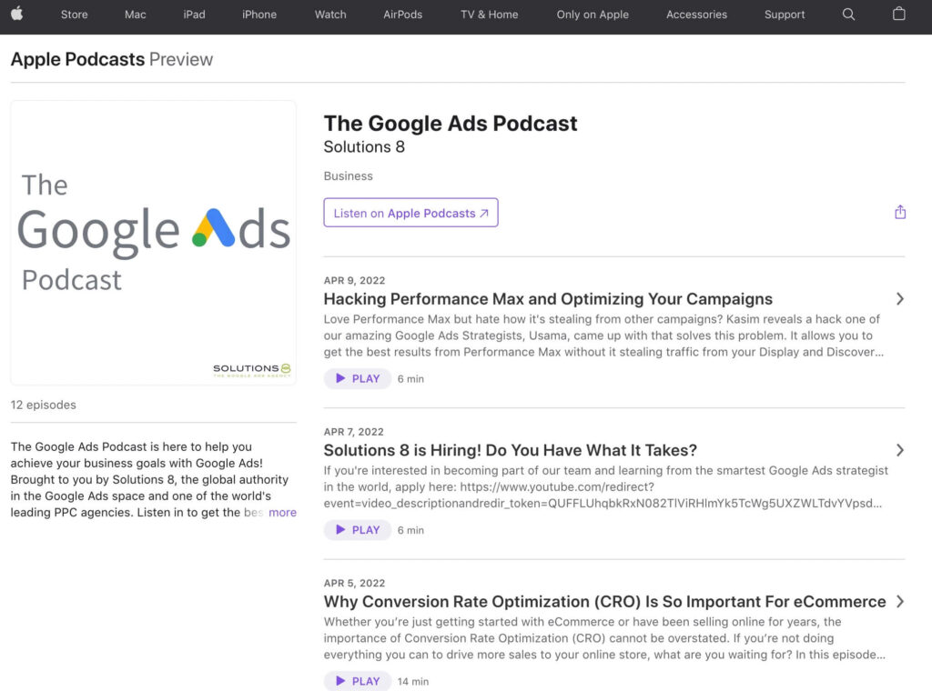 Google Ads Podcast