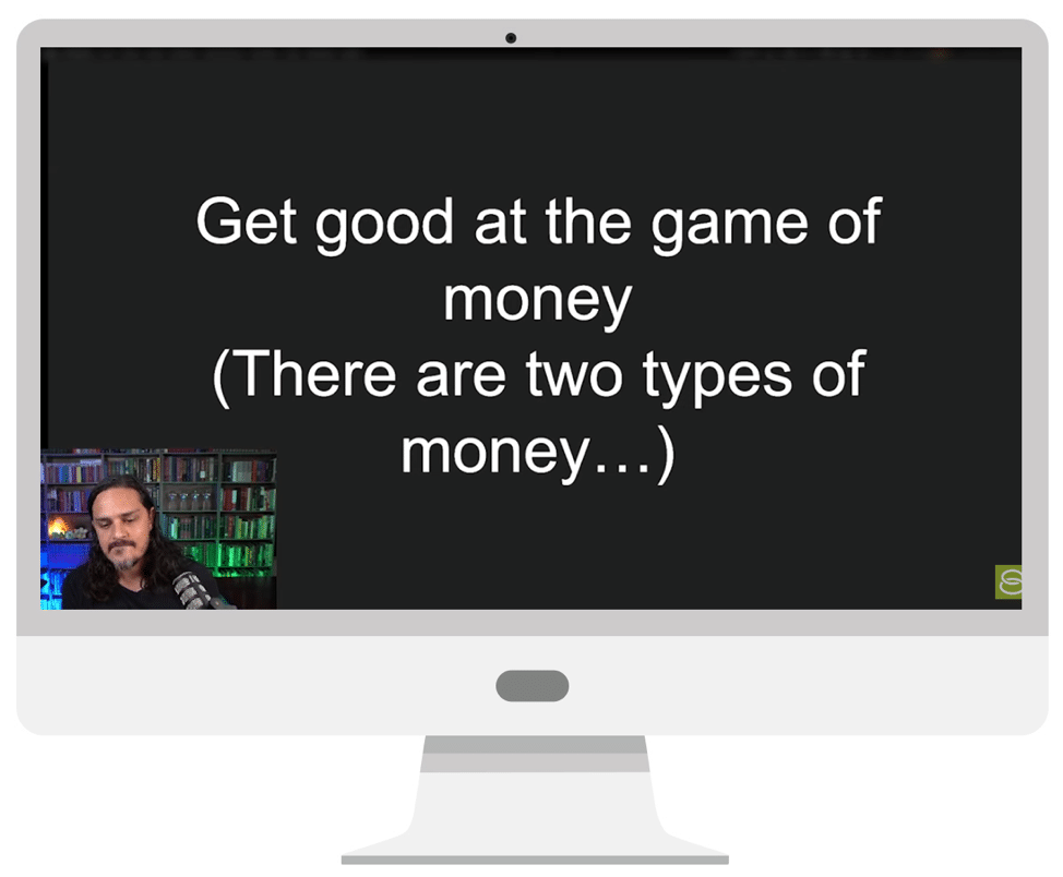 get good at the game of money