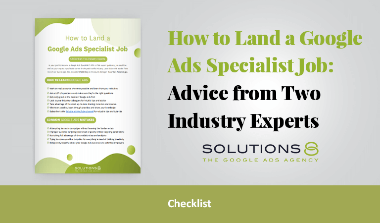 How to Land a Google Ads Specialist Job