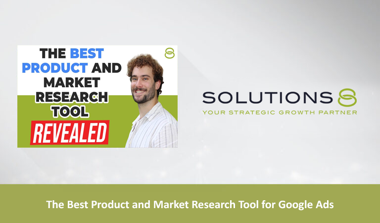 The Best Product and Market Research Tool for Google Ads